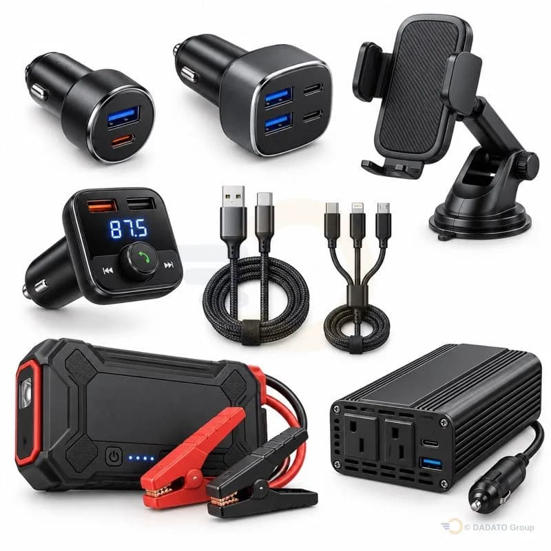车载充电器与电子产品
