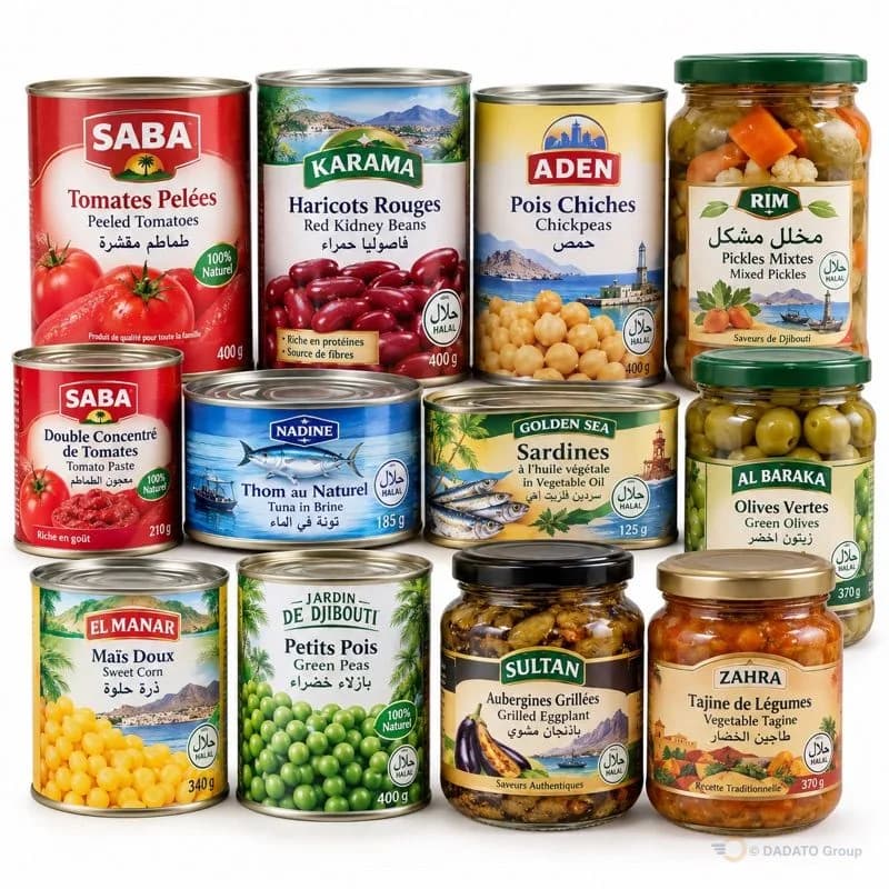 Conserves & Aliments Conservés